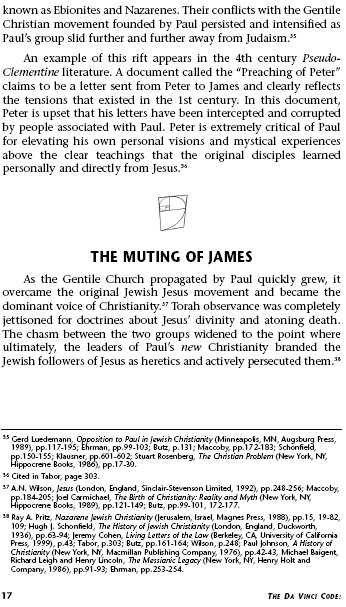 Jews for Judaism, Da Vinci Code 16 Jews for Judaism, Da Vinci Code 15